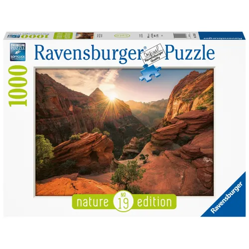 Ravensburger puzzel 1000 stukjes Nature edition 19 Canyon de Zion USA